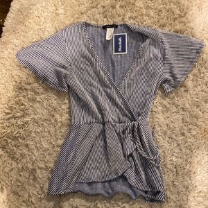 Medium striped blouse from Marshall’s